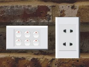 Mặt lỗ trò lỗ vuông viền thẳng series E18